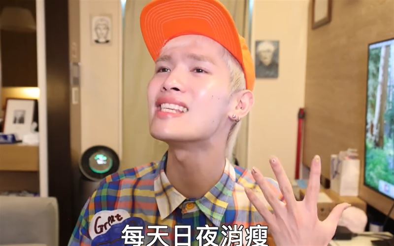 鍾明軒自曝暴瘦（圖／翻攝自鍾明軒臉書）