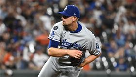 金鶯7日對道奇敲出再見安打。（圖／路透社／達志影像）