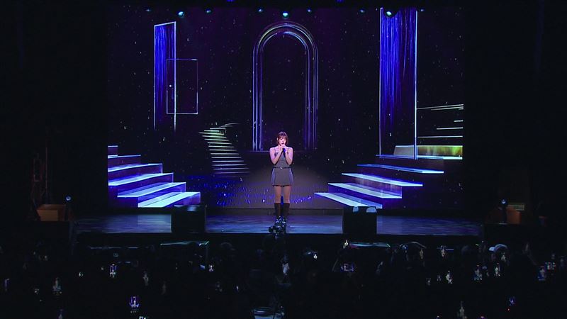 河智媛改編抒情版歌曲現場粉絲們聽得如癡如醉。（圖／樂曜日提供）