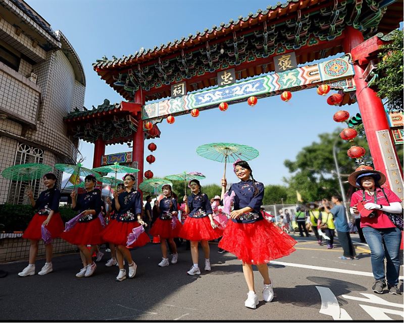 滿滿客家元素。(圖/翻攝自桃園客家義民祭粉絲專頁)