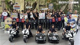 南市警五分局攜「小小警察」勇過6關護交安。（圖／記者林昱孜攝影）