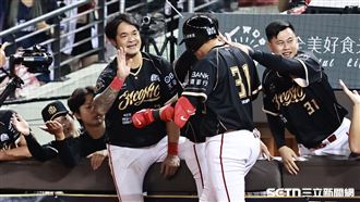 劉基鴻雙響砲力挺　林智勝引退龍將打瘋了