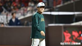 林智勝引退系列賽最終戰，台鋼雄鷹總教練洪一中。（圖／記者劉彥池攝影）