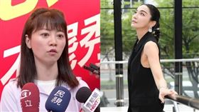 高嘉瑜聲援江祖平（組合圖）