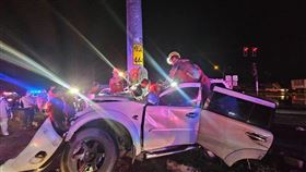 泰國大城府死亡車禍 圖／翻攝自สมาคมอยุธยารวมใจ หน่วยกู้ภัยอยุธยา臉書