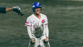 U18世界盃，台灣隊江庭毅跑回再見分。（圖／中華棒協提供）