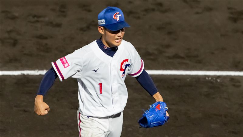 U18世界盃，台灣隊投手陳世展。（圖／中華棒協提供）