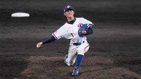 U18世界盃，台灣隊投手陳世展。（圖／中華棒協提供）