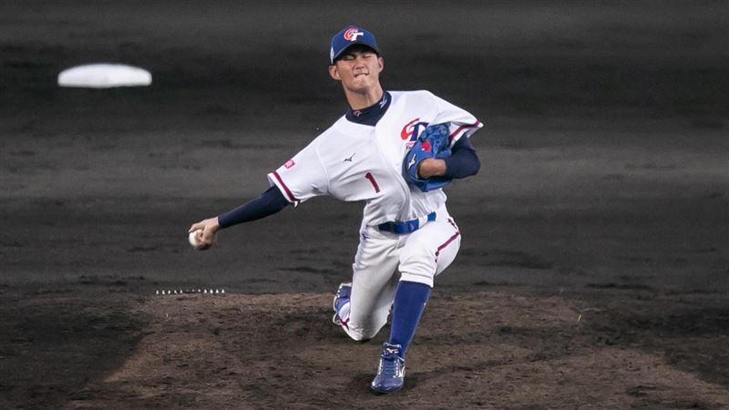 U18世界盃，台灣隊投手陳世展。（圖／中華棒協提供）