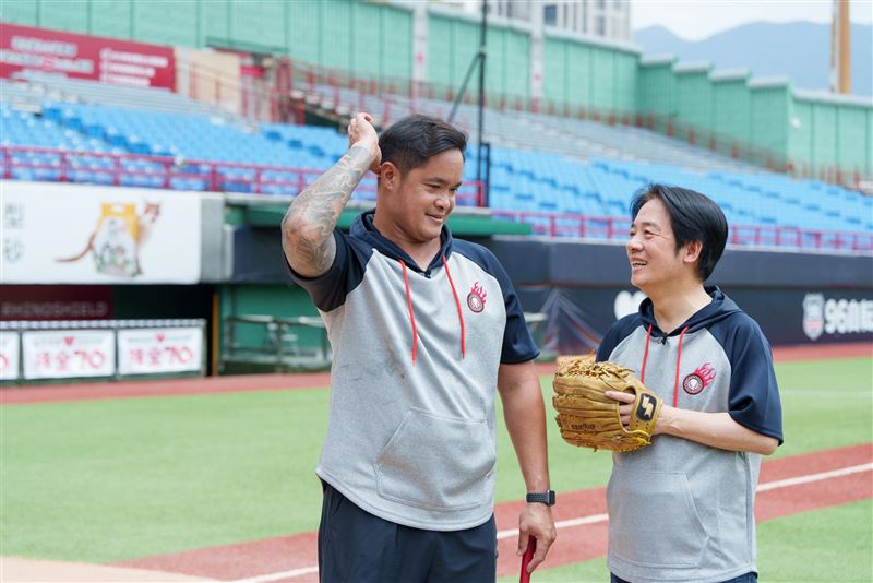 賴清德說，林智勝是我們永遠的大師兄，「你為台灣棒球種下的種子，會在這片土地繼續生根、發芽，結成美麗的果實」。（圖／翻攝自賴清德臉書）