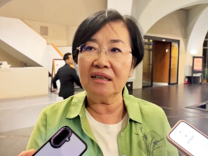 賴清德7日與桃園市黨公職座談，民進黨桃園市黨部主任委員黃傅淑香（圖）表示，賴總統會中說明政府民生經濟及青年福利政策，希望黨公職向市民說明。（圖／中央社）