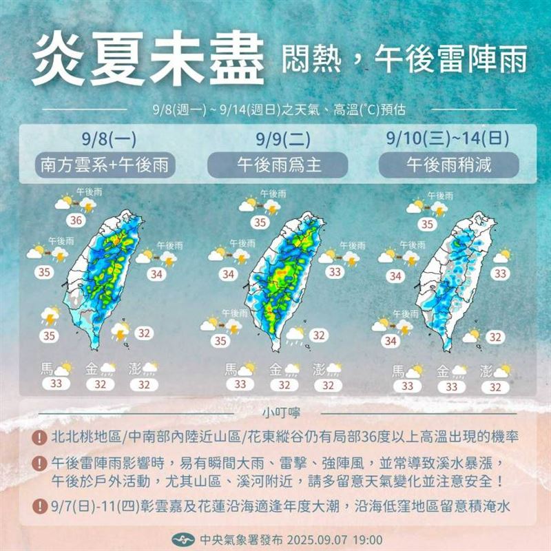 圖／中央氣象署