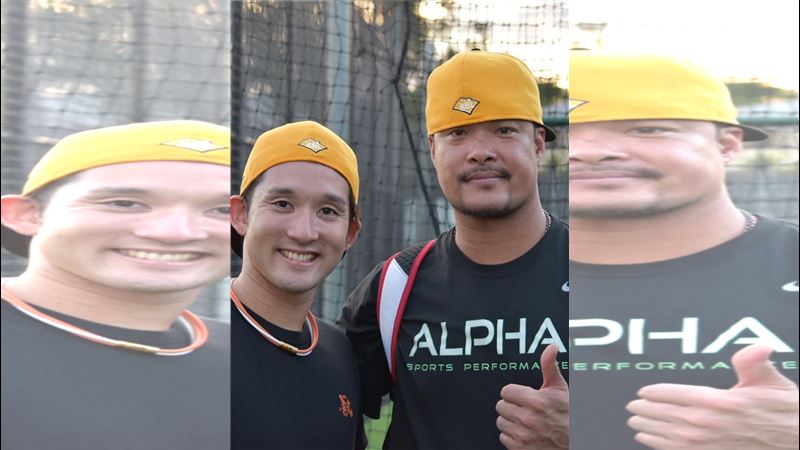 前日職球星杉谷拳士2017年曾與「大師兄」林智勝在澳職俠盜隊當過隊友，還一起幫助球隊締造三連霸。（圖／翻攝自IG @kenshi.02）