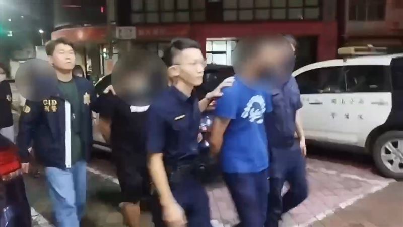 涉案的2男1女遭移送法辦。（圖／翻攝畫面）