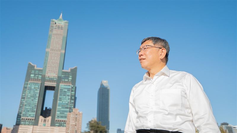 林珍羽發文「整整一年，就把時間留給家人吧」。（圖／翻攝自柯文哲臉書）
