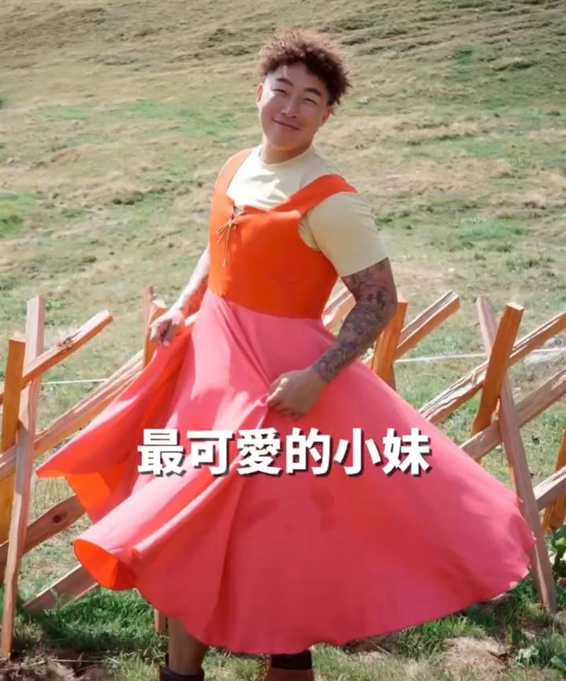 郭泓志女裝現身（圖／好看娛樂提供）