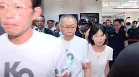 柯文哲出北院（圖／翻攝畫面）