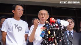 柯文哲出北院（圖／記者趙于瑩攝影）