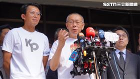 柯文哲出北院（圖／記者趙于瑩攝影）