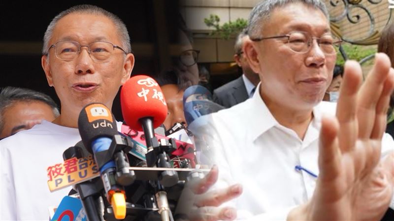 柯文哲涉成交保程序步出法院，相比羈押前和羈押1年後，他身形明顯變瘦、頭髮變短，但感覺神清氣爽，就像是出國回來一樣。（圖／資料照、記者趙于瑩攝影）