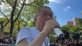 柯文哲向小草喊話，絕不屈服。（圖／翻攝自陳宥丞IG）