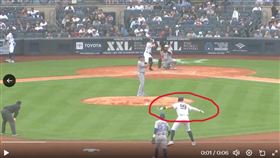 洋基8日被控偷暗號。（圖／翻攝自Chris Kirschner X）