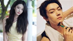 許荔莎、許凱。（圖／翻攝自許荔莎、許凱微博）