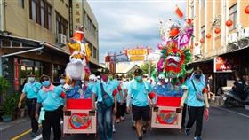 ▲踩街畫面。（圖／翻攝自民雄大士爺廟官網）