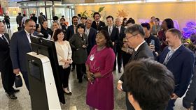 政經記者團,松山機場,民航局,ICAO。（圖／民航局提供）