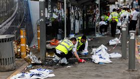 槍擊造成多人死亡，警方有在現場查獲武器。（圖／路透社／達志影像）

