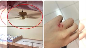 險斷頭…長榮女宿「吊扇削嫩皮」校方回應