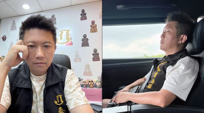 賓賓哥（江建樺）近期爭議與恐嚇事件纏身，他表示為了保護公益個案決定喊停公益直播。（圖／翻攝自賓賓哥（江建樺）FB）
