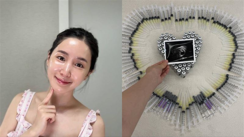 CHOA曬出治療不孕症的針劑。（圖／翻攝自CHOA IG）