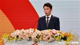 運動部正式揭牌，部長李洋致詞。（圖／記者劉彥池攝影）