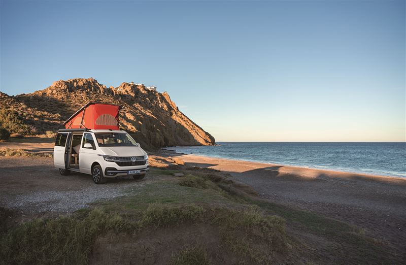 福斯T6.1 California Ocean露營車。（Volkswagen提供）