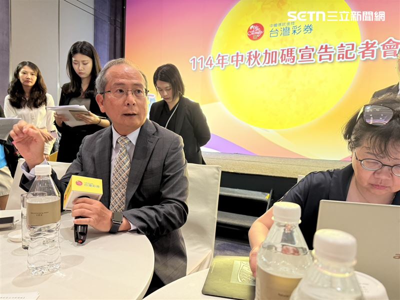台彩總經理謝志宏。（圖／記者李育道攝影）