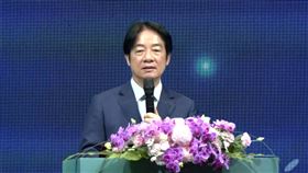 總統賴清德出席「晶鏈高峰論壇—建構全球半導體網絡」開幕式。（圖／翻攝畫面）