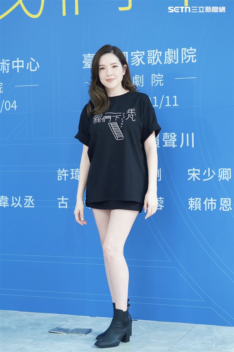 許瑋甯休息一年，產後首度現身螢光幕。（圖／記者趙于瑩攝影）