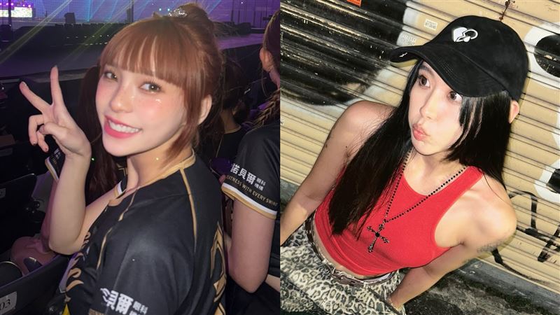 李芷霖（左）爆爭議，李芷婷（右）意外中槍。（圖／翻攝自李芷霖、李芷婷IG）