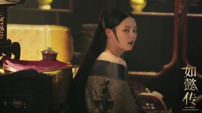 辛芷蕾曾演出《如懿傳》因此爆紅。（圖／翻攝微博畫面）
