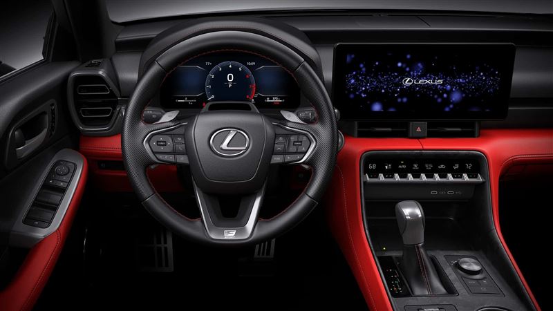 12.3吋數位儀表板和觸控螢幕繼續守在原位。（翻攝LEXUS網站）
