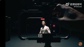 王嘉爾帥氣跳舞。（圖／翻攝自微博）