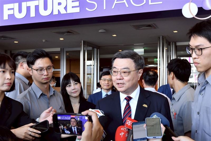行政院長卓榮泰今(10)日出席「SEMICON Taiwan 2025國際半導體展」開幕典禮。(圖/行政院提供)