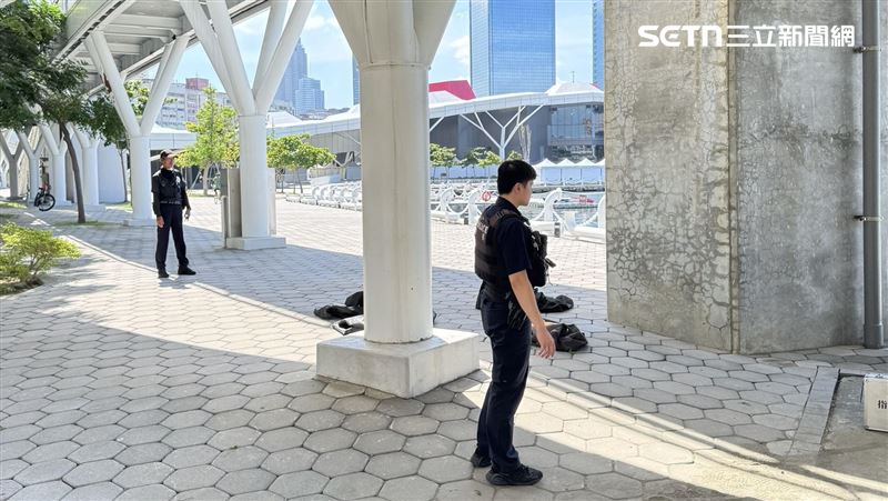 落水點不遠處找到一台老式機車，叫出長相比對遺體吻合，成為破案關鍵。（圖／翻攝畫面）