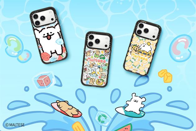 CASETiFY旗下多款手機殼系列也已跟進支援iPhone 17系列，包括經典時尚的鏡面手機殼、及簡約質感的波紋手機殼等。（圖／CASETiFY提供）