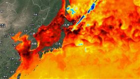 目前海溫比氣候平均高。（圖／翻攝自鄭明典臉書）