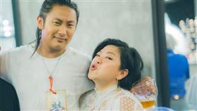 杜詩梅和老公莊植蘢時常愛相隨一起工作。（翻攝臉書）