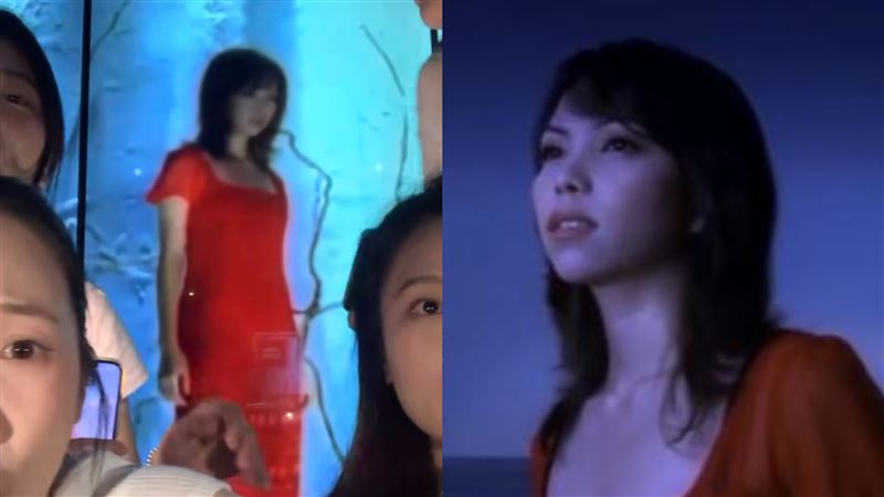 KTV自拍驚見紅衣女　竟釣出天后本尊神回