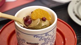 壽司郎,厭世甜點店,蒸的厭世焙茶布丁(圖／壽司郎提供）