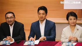 蔣萬安,盧秀燕,侯友宜等藍營首長（圖／記者楊士誼攝影）